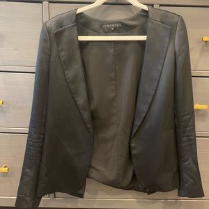 Black silk THEORY blazer